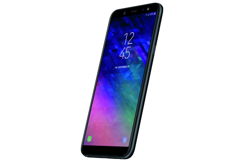 Samsung introduces the Galaxy A6 in the U.S., an affordable smartphone that features a Super AMOLED Infinity Display, powerful camera and expandable storage. (Photo: Business Wire)