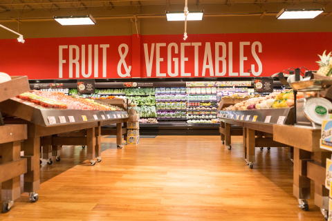 Newly Updated Farm-Fresh Produce Department (Photo: Business Wire)
