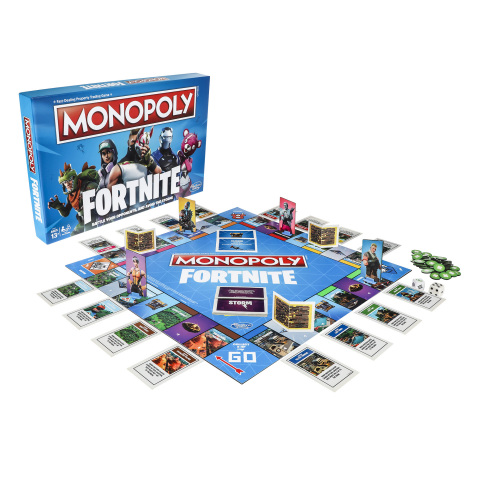 Hasbro announces partnership with Epic Games to introduce a range of Fortnite™ inspired play experiences, including MONOPOLY: Fortnite Edition Game, available globally this fall. (Photo: Business Wire)