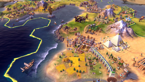 2K and Firaxis Games today announced that Sid Meier's Civilization® VI, winner of The Game Awards' Best Strategy Game, DICE Awards' Best Strategy Game and latest entry in the prestigious Civilization franchise, is coming to Nintendo Switch™ on November 16, 2018. (Graphic: Business Wire)