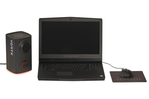 Vortx laptop setup (Photo: Business Wire)