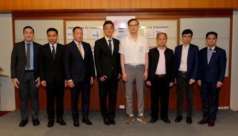 From Left to Right: Mr. Ajinveat Vhongthong, Senior Project Manager, N.C.C. Exhibition Organizer Co. ... 
