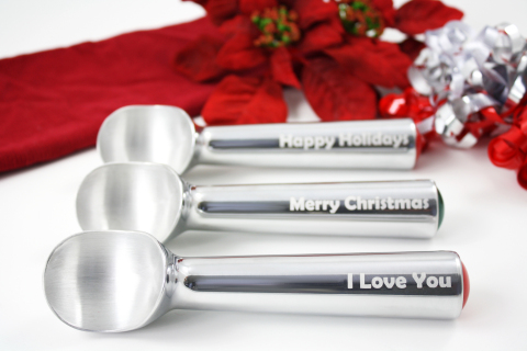 Sweetest Gift Idea For Under $20 -- A Zeroll Customized Ice Cream Scoop! (Photo: Business Wire)