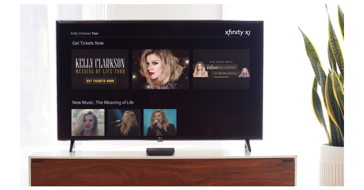 Comcast and Ticketmaster Debut First Concert Ticketing Experience on X1