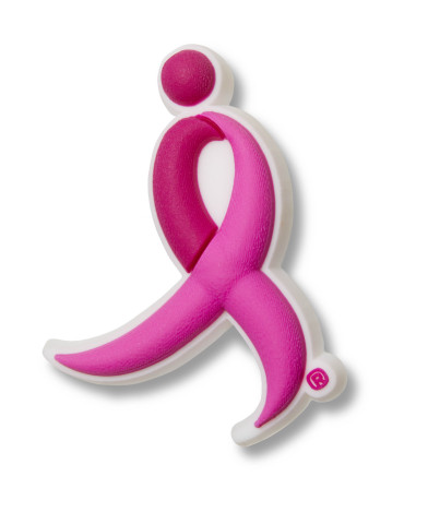Crocs will donate to Susan G. Komen® $0.25 for each Komen-licensed Jibbitz charm sold from Oct. 1, 2018 to Nov. 30, 2019 in connection with the Crocs Promotion, with a guaranteed minimum donation of $50,000. The Running Ribbon is a registered trademark of Susan G. Komen®. (Photo: Business Wire)