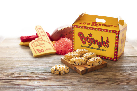 Bojangles' Football-Shaped Bo-Berry Biscuits are back at participating restaurant locations for a li ... 
