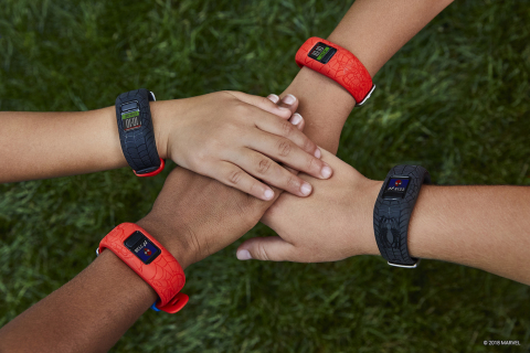 The new vívofit jr. 2 from Garmin is so much more than a fitness device -- it provides kids with an interactive experience where activity unlocks adventure, shaping habits for lifelong health and fitness. (Photo: Business Wire)