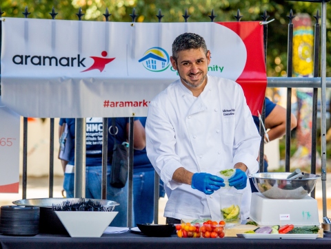 More than 12,000 Aramark team members will volunteer their time at 400 service projects across the g ... 