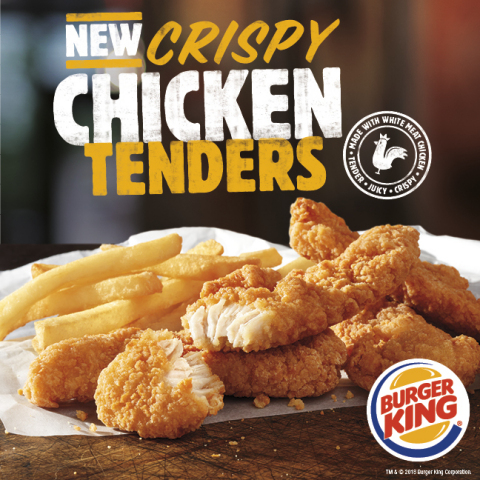 BURGER KING® Restaurants Launch New Crispy Chicken Tenders (Photo: Business Wire)