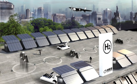 HES to develop a network of hydrogen airbases for autonomous long-range hydrogen drones and aircraft together with the French aerospace & hydrogen energy ecosystem.  (Photo: Business Wire)