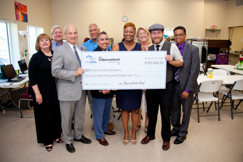 One Hopeful Place received a $100,000 Affordable Housing Program grant from BancorpSouth Bank and FH ... 