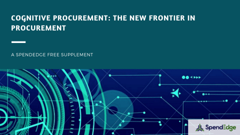 Cognitive Procurement - The New Frontier in Procurement (Graphic: Business Wire)