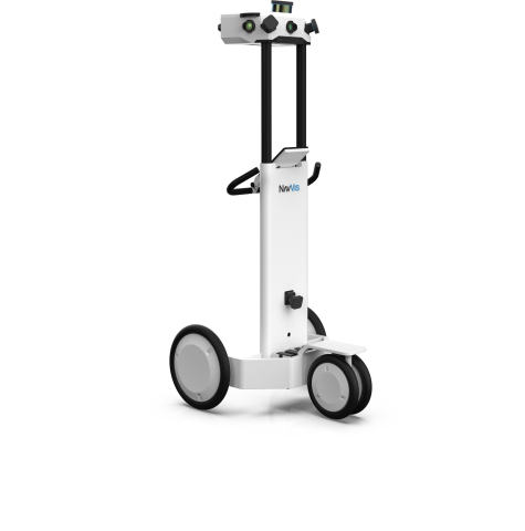 NavVis M6 is a fully-integrated, cart-based system designed for large-scale indoor mapping. (Photo: Business Wire)