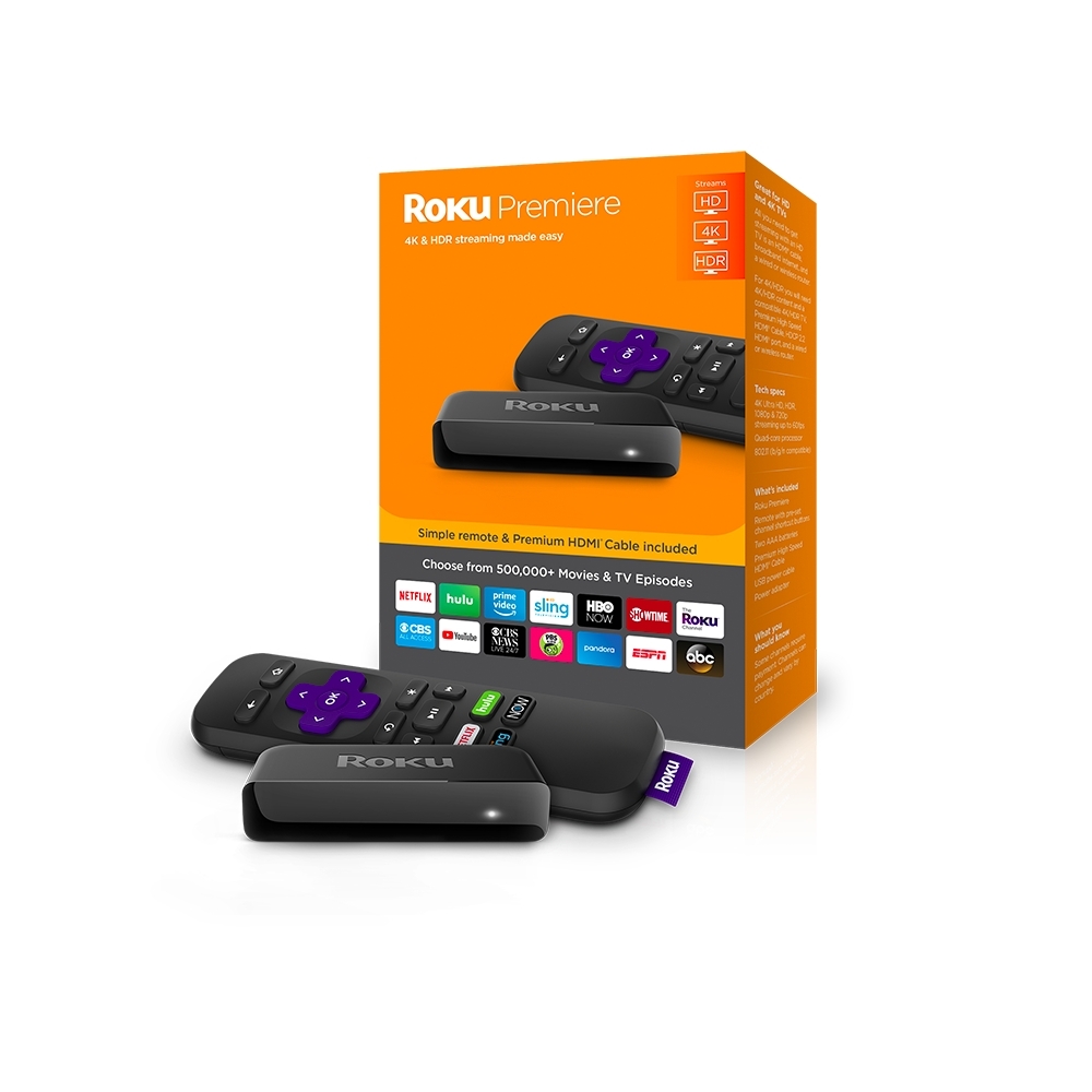 Roku Introduces New Roku Premiere and Roku Premiere+ 4K Streaming Players  Starting at $39.99 MSRP
