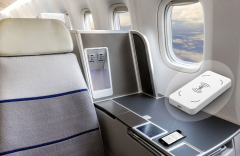 The wireless charging module from Astronics AES is achieving rapid market adoption for aircraft seat ... 