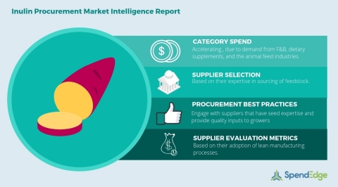 Inulin Market: Inulin Foods, Inulin Supplements, Procurement Best Practices, Supplier Selection Insights, Cost Saving Opportunities, and Spend Growth Data Now Available from SpendEdge (Photo: Business Wire)