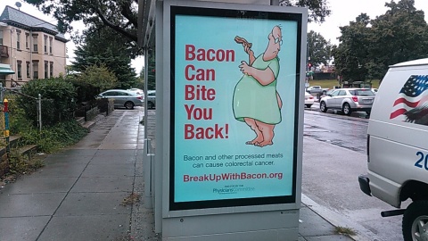 Bus shelter ad in Washington, D.C. (Photo: Business Wire)