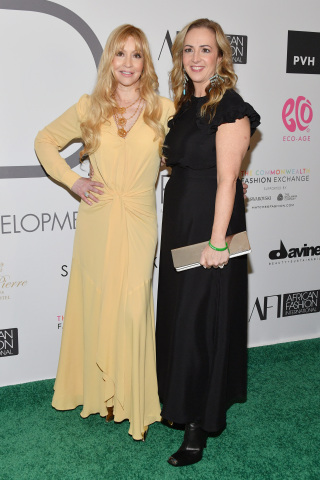 Fashion 4 Development CEO and Founder Evie Evangelou and PVH Chief Risk Officer Melanie Steiner at t ... 