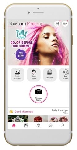 Perfect Corp. partners with hair color brand, Punky Colour, to use innovative machine-learning technology to help you test a rainbow of new hair color shades instantly before you buy. (Photo: Business Wire)