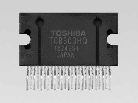 Toshiba: A new 4-channel power amplifier for car audio, "TCB503HQ" that delivers strong resistance to power surges. (Photo: Business Wire)