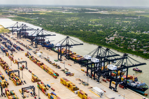 Port Houston Bayport Container Terminal (Photo: Business Wire)