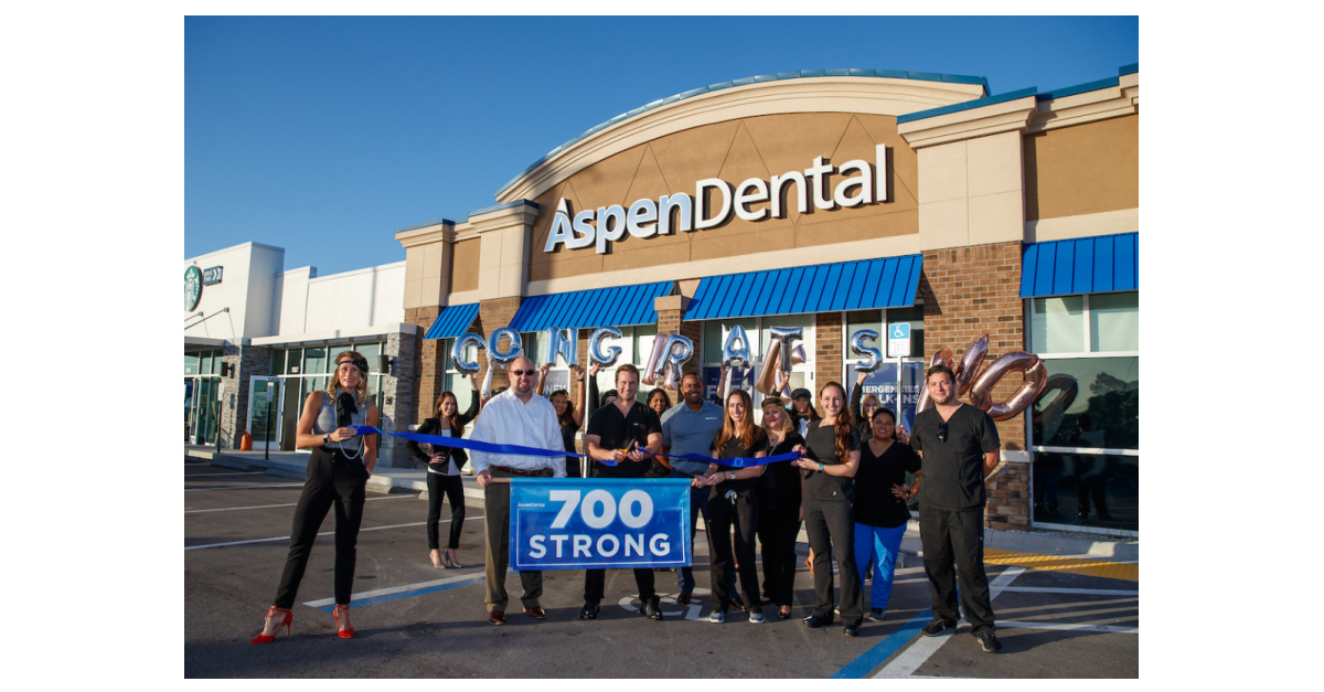 Aspen Dental Celebrates Major Milestone with Opening of 700th Office