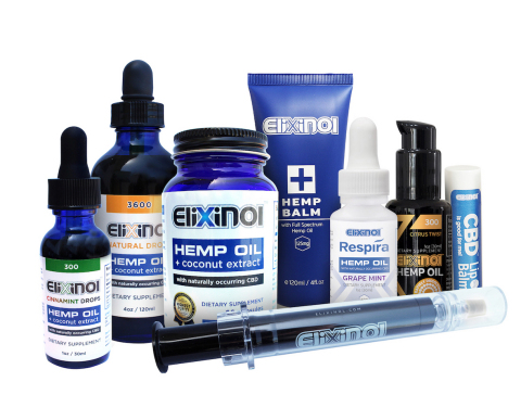 Elixinol Products (Photo: Business Wire)