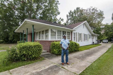 A $6K Special Needs Assistance Program grant from The First, A National Banking Association and FHLB Dallas funded the repair of a Hattiesburg senior's home. (Photo: Business Wire)