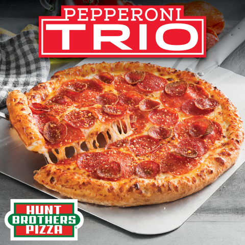 Hunt Brothers Pizza introduces the Pepperoni Trio Limited Time Offer available at participating locations starting October 8 while supplies last. (Photo: Business Wire)