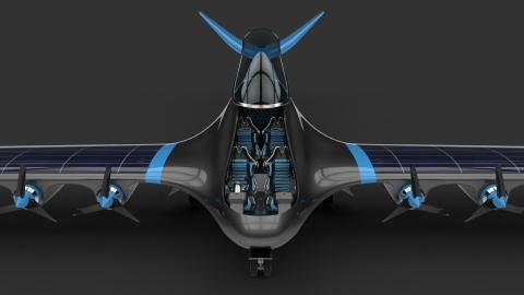 ELEMENT ONE is a zero-emission, long-range electric aircraft powered by distributed hydrogen-electric propulsion. (Photo: Business Wire)