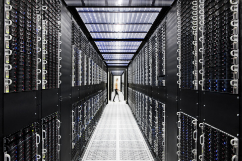 Inside an IBM Cloud Data Center (Credit: Connie Zhou for IBM)