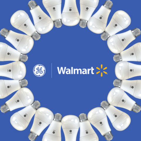 GE Lighting Helps Walmart on Sustainability Goals, Converts Shoppers to LED (Graphic: GE)
