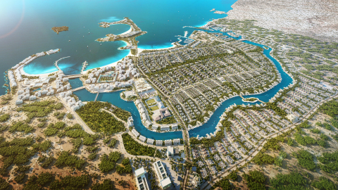 The AlJurf Masterplan, situated along the beautiful coastline of Sahel Al Emarat between Abu Dhabi a ... 