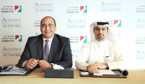 Dubai FDI and Alliance Business Centres in landmark partnership (Photo: AETOSWire)