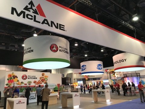 McLane Company's 2018 NACS Show Booth (Photo: Business Wire)