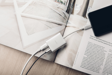 Moshi's Made for Google Certified USB-C Digital Adapter with Charging (Photo: Business Wire)