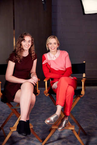 Actress Emily Blunt and Marisa Torre (USA, age 17) take part in Disney’s #DreamBigPrincess global video series, produced and directed by young women from the UN Foundation’s Girl Up initiative. Offering inspiration from trailblazing women, the series will be shared on social media to unlock up to a $1 million donation to Girl Up. (Photo: Business Wire)