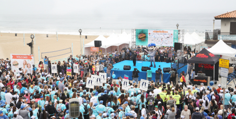The 9th annual Skechers Pier to Pier Friendship Walk raised more than $1.8 million for children with special needs and education. (Photo: Business Wire) 