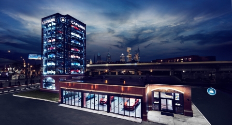 carvana vending machine philadelphia