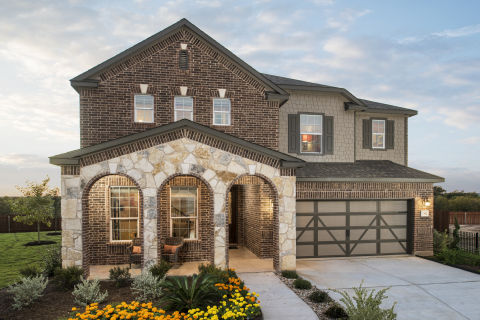 New KB homes now available in Kyle, Texas. (Photo: Business Wire)
