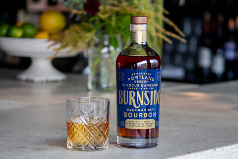 Burnside Buckman RSV Bourbon features a rich dark umber, henna color; with a bold spiced fruit bread ... 