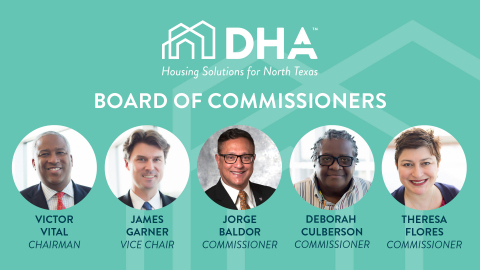 The Dallas Housing Authority Announces New Board Chair, Vice Chair and Commissioner (Photo: Business Wire)