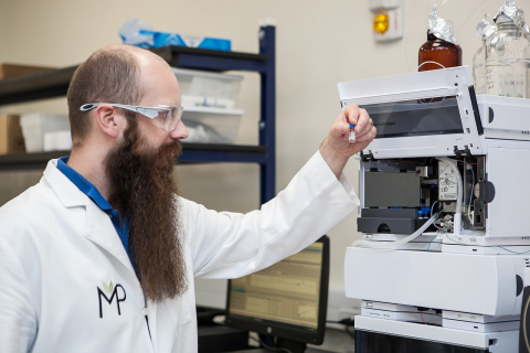 Dr. Tyrell Towle, the director of chemistry for MedPharm (Photo: Business Wire) 