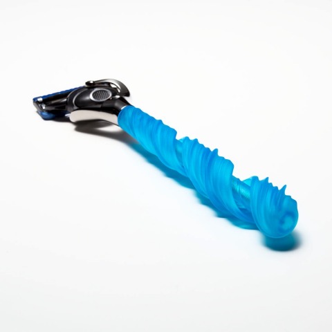 The new Razor Maker™: powered by Gillette® offers 48 designs so intricate they can only be produced using 3D-printing technology. (Photo: Business Wire)