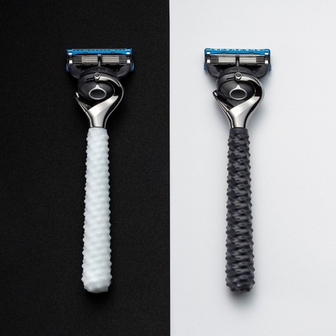 A selection of premium handle designs now available through the new Razor Maker™: powered by Gillette®. (Photo: Business Wire)