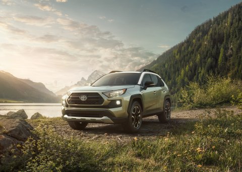 The all-new 2019 Toyota RAV4 Adventure won top honors in the Compact SUV of Texas category at the 20 ... 