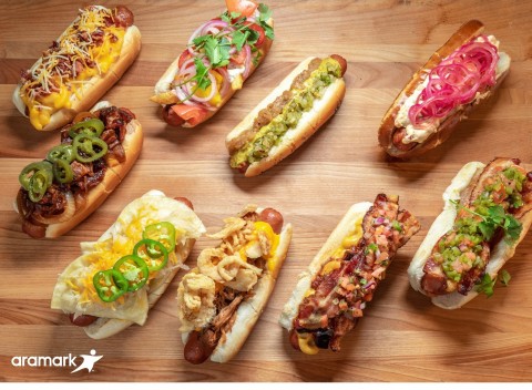 To kick off arena season, Aramark -- the food and beverage provider at nine NHL and NBA arenas, who  ... 