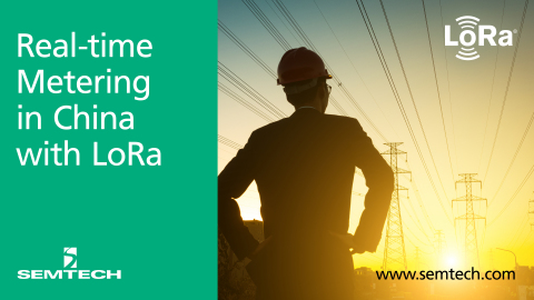 Semtech's LoRa Technology Manages China Utilities in Real Time (Photo: Business Wire)
