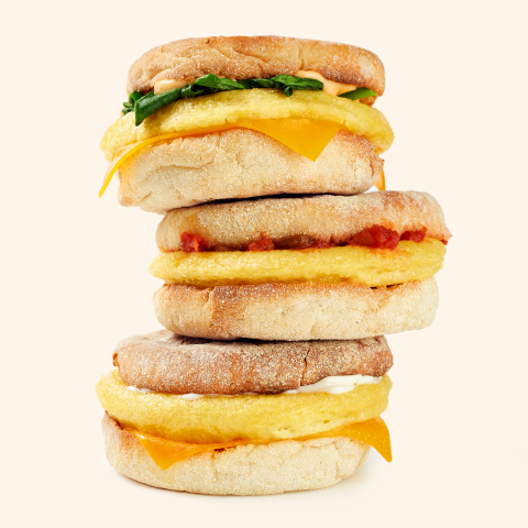 Aramark will offer the JUST Egg Breakfast Patty at select corporate and hospital cafes and college campus food courts, for a limited time, beginning October 22. (Photo: Business Wire)