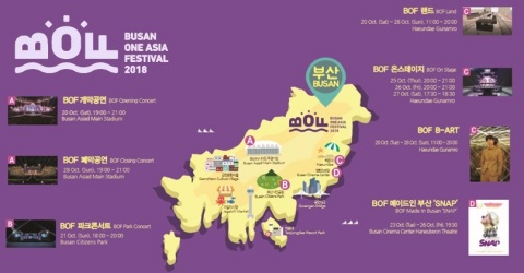 Asia's largest Hallyu festival the Busan One Asia Festival 2018 (BOF 2018) holds in Busan from Oct.  ... 